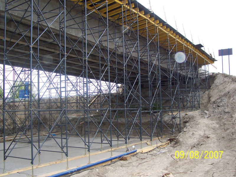 Realizacja – rusztowania podporowe
